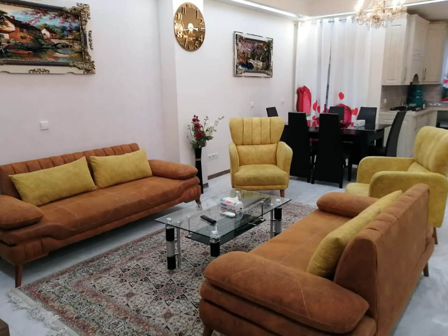 آپارتمان مبله ی دو خواب خواجه عبدالله(سیدخندان)