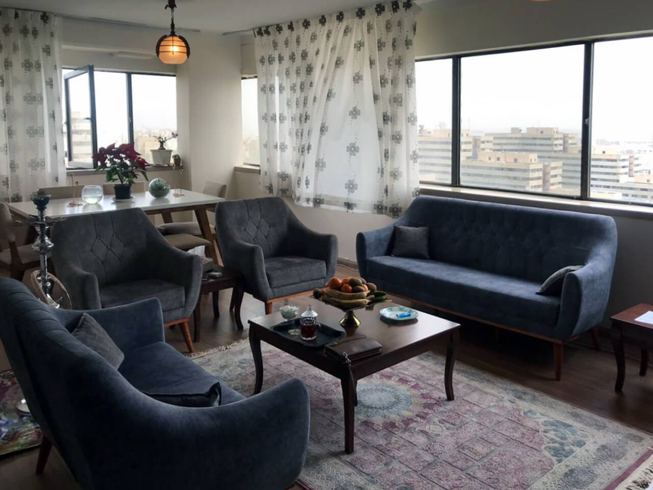 آپارتمان مبله یکخواب کامل در اکباتان(ماهانه)