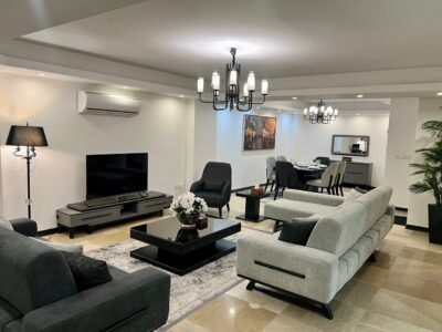 آپارتمان مبله ی دو خواب نوسازدر پاسداران با جکوزی